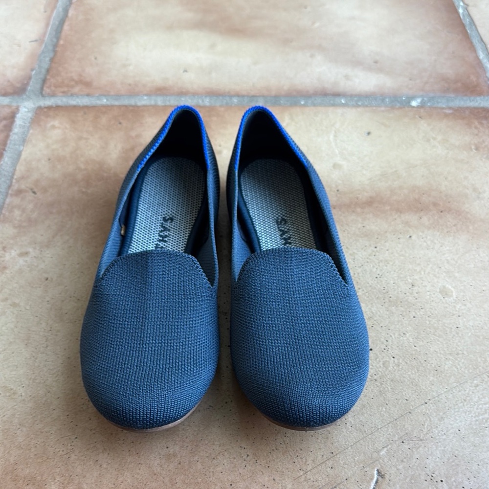 Rothy’s Classic Flat in Blue Size 5